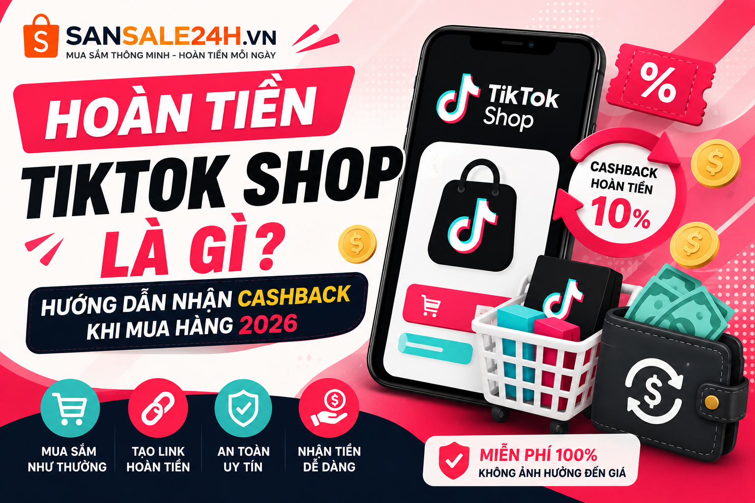 Hoàn Tiền TikTok Shop Là Gì? Hướng Dẫn Nhận Cashback Khi Mua Hàng 2026