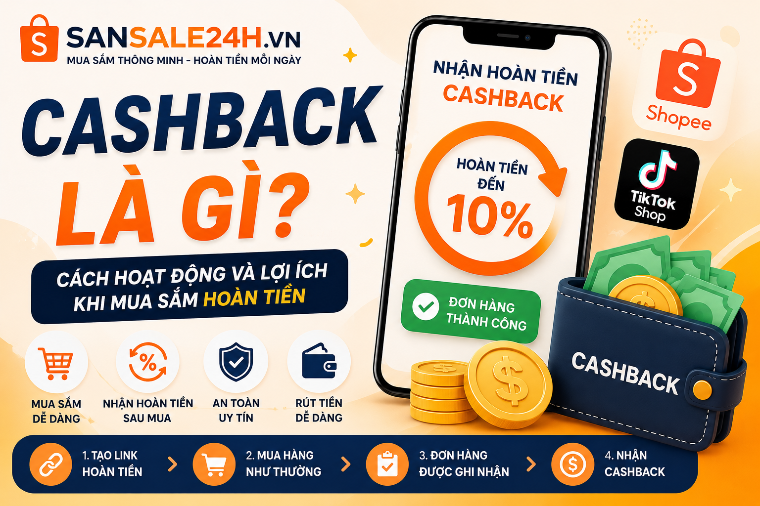 Cashback Là Gì? Cách Hoạt Động Và Lợi Ích Khi Mua Sắm Hoàn Tiền